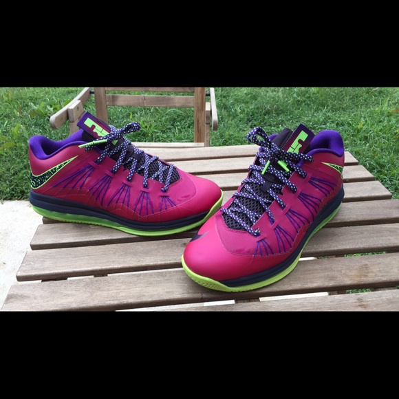 Nike Other - Lebron X Low Raspberry